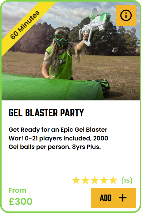 Gel blaster party Nationwide